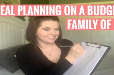 MEAL PLANNING |  QUICK EASY & HEALTHY DINNERS FOR A FAMILY OF 5 ON A BUDGET |HOMEMAKING WITH MARISSA