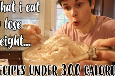 WHAT I EAT IN A DAY to lose weight | How to lose weight + Healthy recipes