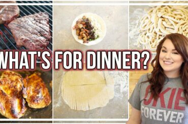 WHAT'S FOR DINNER? | FAMILY DINNER IDEAS | WEEKNIGHT MEAL IDEAS |NAOMI ROSE