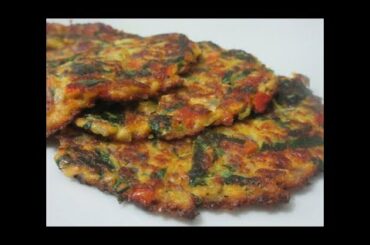 सेहत से भरपूर कम तेल से बनाए चिल्ला। Healthy Veggie Chilla | Indian Spicy Pancake | Tiffin Recipe  |