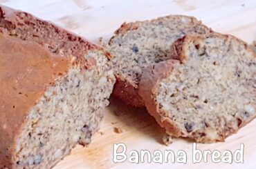 Banana walnut Bread / Banana Cake Recipe / Banana Loaf / Healthy Recipes