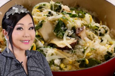 Healthy vegetable rice bowl (1 pot vegan meal: 건강식 영양밥)