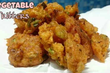Vegetable Fritters - without egg(healthy food)
