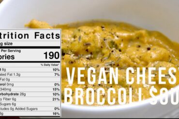 Healthy Vegan Cheesy Broccoli Soup Recipes For Weight Loss