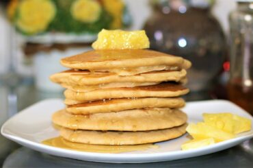 Fluffy New York Pancake Recipe Tasty I How to make healthy, tasty and fluffy whole wheat pancakes.