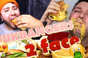 MUKBANGERS EATING CLEAN VS MESSY