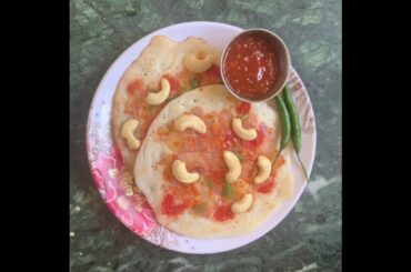 easy breakfast , easy snack, vegetable uttapam! Healthy breakfast
