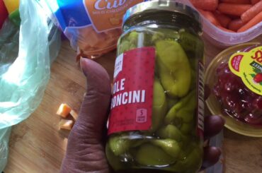 Making a pasta salad yumminess Healthy Snacking Breast cancer recovery