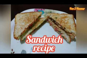 2 types of veg Sandwich recipe... Potato Sandwich and Mayonnaise Sandwich recipe /Tawa Sandwich reci