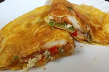 Bread Omelette Sandwich Street food style | Bachelor recipe | Quick and easy Breakfast recipe