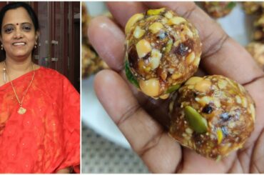 Ladoo/Date and Nuts Ladoo/Healthy Indian sweet recipe/How to make Ladoo