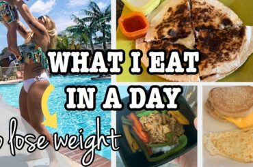 WHAT I EAT IN A DAY TO LOSE WEIGHT POSTPARTUM  | HEALTHY MEAL IDEAS | EASY RECIPES