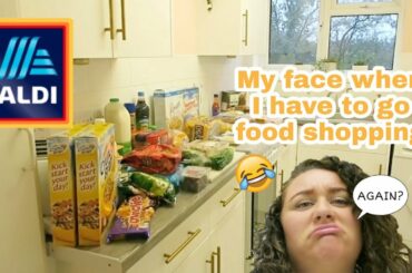 UK ALDI FOOD SHOP HAUL, MEAL PLANNING & MEAL IDEAS *ft Sainsbury's*