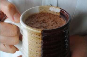 Low Fat Vegan Ellen Fisher Healthy Hot Chocolate EASY!!