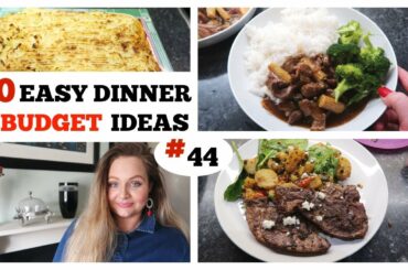 EASY BUDGET DINNER IDEAS #44 / FAMILY MEAL IDEAS / WHAT'S FOR DINNER ?