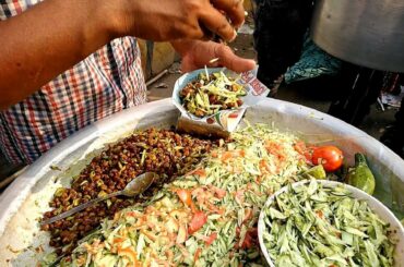 Tasty Chole Masala- Healthy Street Food Chole Vuna ! Popular street food of Bangladesh