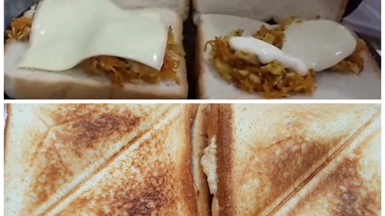 CHICKEN SANDWICH in Sandwich Maker Recipe Urdu/Hindi/English CHICKEN SANDWICH in Sandwich Maker Recipe Urdu/Hindi/English