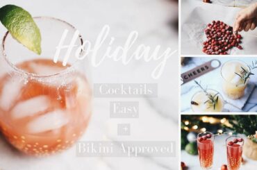 Healthy Drink Recipes | Low Calorie Alcoholic Beverages