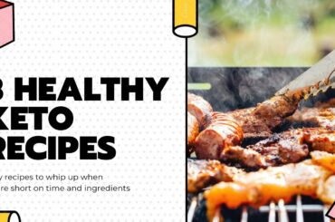 3 Healthy Keto Recipes For Weight Loss | Low Carb Diet!!