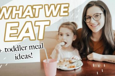 FULL DAY OF EATING + FUN TODDLER MEALS || SOLO MOM DITL VLOG