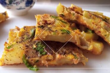 Egg With Potato Recipe | Easy Breakfast Recipe | Easy Snacks Recipe | Kids Tiffin Box Idea | Toasted