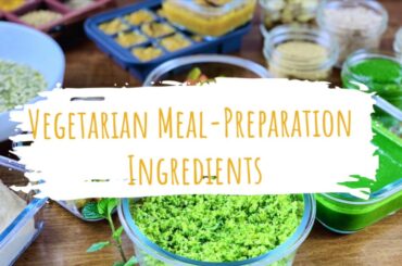 Healthy Meal-Prep Ingredients (Vegetarian)