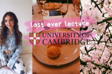 Typical week in the life at Cambridge University vlog | What I eat in a day, essays & GIVEAWAY!