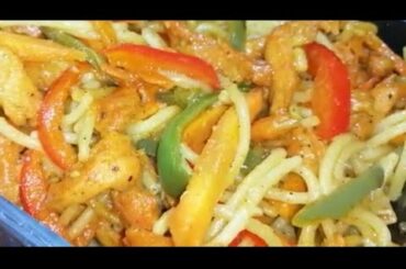 Chicken Tikka Speghetti | Vegetable Speghetti | Quick and Easy Recipe Ramzan by Mirch Masala Fuison.