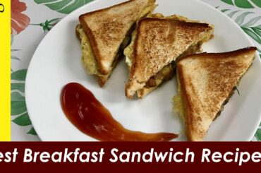 Breakfast Sandwich Recipe | healthy Sandwich Recipe with Potato and Egg