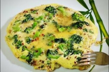 Broccoli Omelette | Super Tasty & Healthy Breakfast Recipe. Must Try This Delicious Omelette