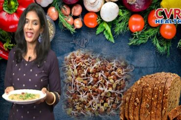 Healthy Breakfast : Brown Bread Sprouts Toast Recipe : Anu Prasad | Healthy Recipies | CVR Health