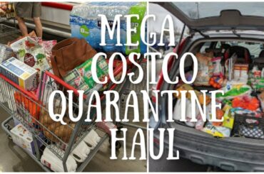 Mega Costco Haul || Preparing for Coronavirus Quarantine || Family of Seven