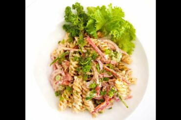 Instant Healthy Pasta Salad Recipe by Indian Mom [ INDIA KA TADKA ]