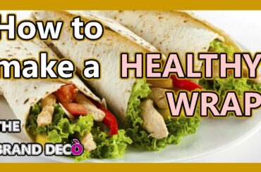 1 MINUTE RECIPE: How to MAKE 3 HEALTHY WRAP RECIPES! - SCHOOL LUNCH IDEAS - EASY WAY