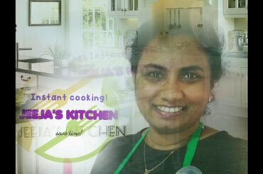 Jeeja's kitchen... 4 healthy recipes/breakfast/salad/curry...