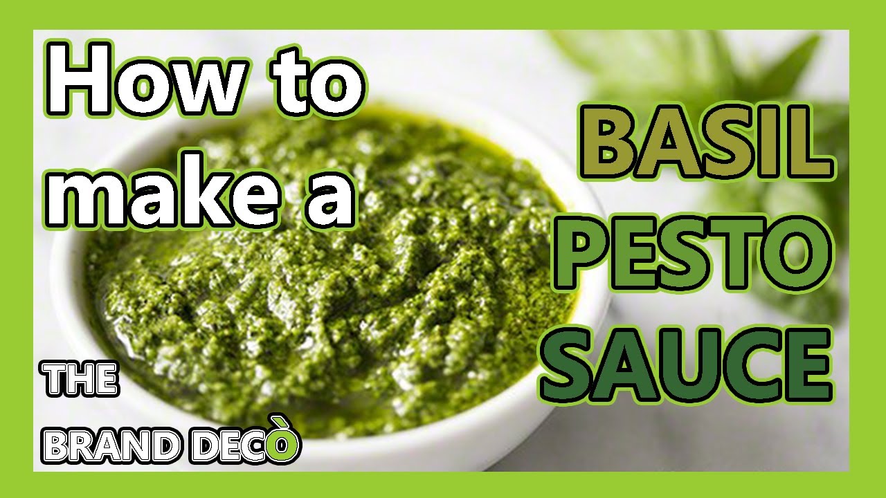 1 MINUTE RECIPE: How to MAKE BASIL PESTO SAUCE! – SCHOOL LUNCH IDEAS – EASY WAY 1 MINUTE RECIPE: How to MAKE BASIL PESTO SAUCE! - SCHOOL LUNCH IDEAS - EASY WAY
