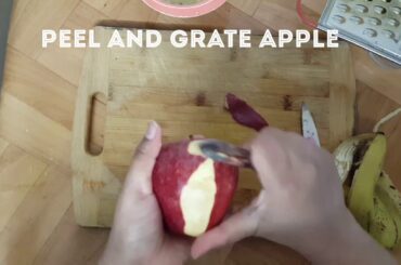 Otas apple banana porrigde 7 m+/7 months Baby food recipes/ Breakfast/snacks recipe for 7months baby