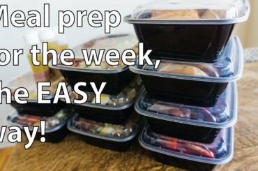 How I make school and work lunches, the EASY way!