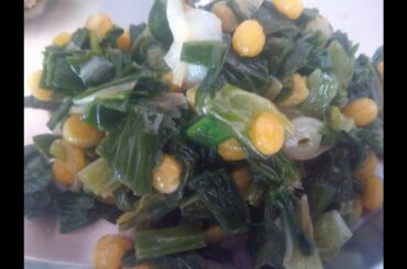 Spring Onion Vegetable |Kandyachi paat bhaji |Maharashtrian recipes | Easy and healthy recipe