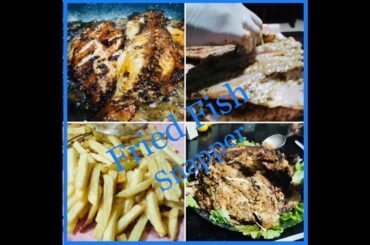 Snapper (Herra) Book Fish fried | Karachi Sea Food | Fry Fish Recipe