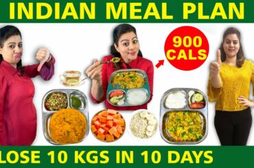 How To Lose Weight Fast 10kgs in 10 Days Diet | Indian Diet Plan / Meal Plan for Weight Loss
