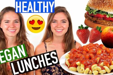 VEGAN Lunch Ideas - EASY & HEALTHY | NinaAndRanda