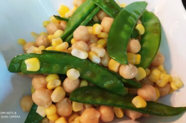 Snow peas salad recipe | HEALTHY COOKING