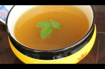 Drumstick leaves clear soup -  Healthy soup recipe - Soup recipes