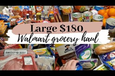 Large grocery haul | Haul for the next few weeks (not excessive) + meal plan !