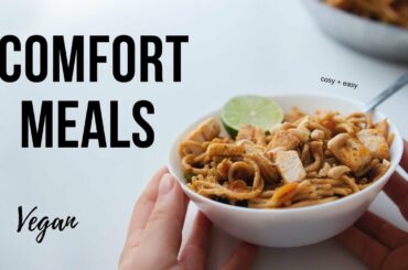 Comforting Vegan Meals to make this Week!