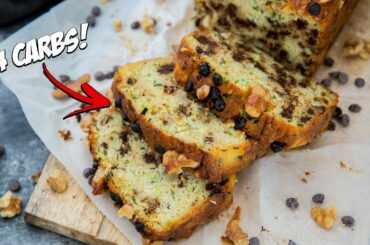 The Best Keto Zucchini Bread Recipe | Chocolate Chip and Walnuts!