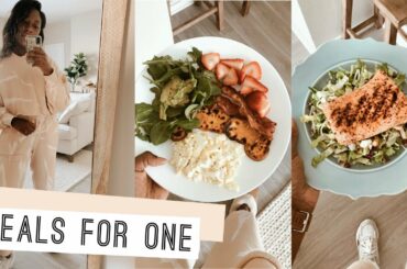 What I Eat in a Day | Healthy Meals for One Person! - Davina Donkor