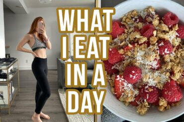 HEALTHY MEAL IDEAS | what I eat in a day