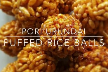 Pori urundai Recipe/puffed rice balls Recipe/snacks Recipe/Healthy Snacks